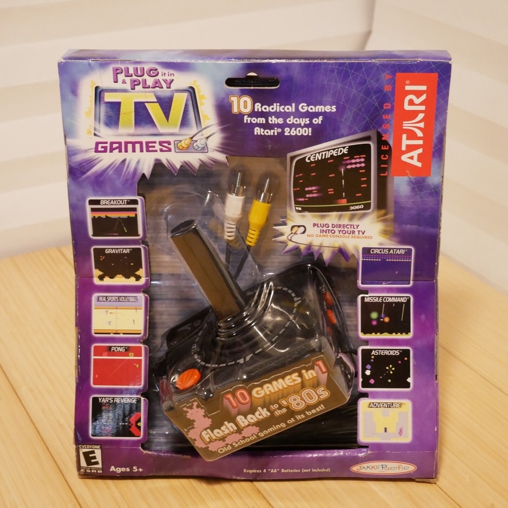 Atari 10-in-1 Plug & Play TV Games (Jakks Pacific TV game systems, 2002) -‎ 07